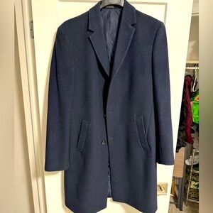 Kenneth Cole Reaction men’s navy overcoat
